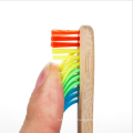 Wholesale Cheap OEM Bamboo Toothbrush Rainbow Toothbrush Private Label